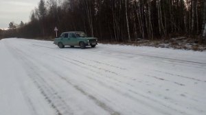 Разворот на 360° на жигулях