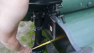 Как "подогнать" мотор под лодку.    How to fit the motor under the boat