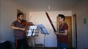 Por una cabeza duo Viola Fagot