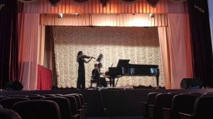 К.Сен-Санс Соната для скрипки и фортепиано d-moll 1часть