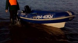 Обмыв новой лодки РИБ WinBoat 390R Prof, 30 апреля 2013 года, Хрящёвка.