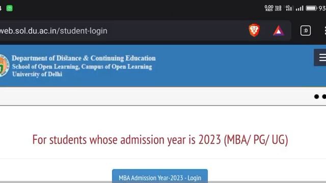 SOL Third Semester Admission Fee Receipt कैसे Download करें?_How to Download Sol 3rd Sem Fee Receip