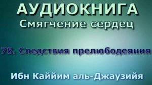 78. Следствия прелюбодеяния - АУДИОКНИГА - смягчение сердец