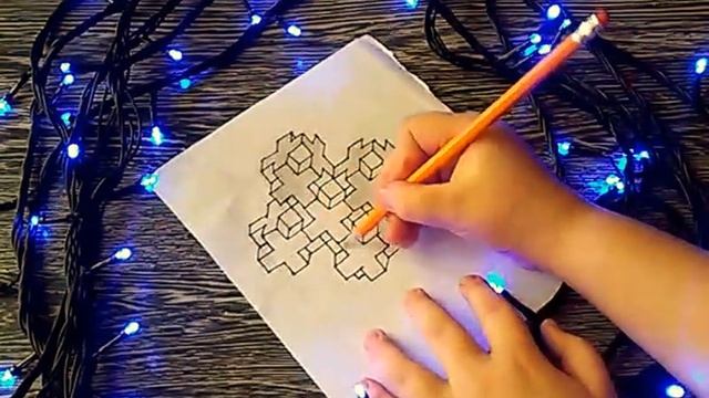 ◄Как нарисовать 3d крест► смотреть онлайн