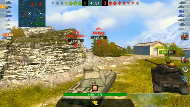 World of tanks blitz Взял мастера на VK 100.01 (P) смотреть онлайн