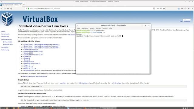 How to install VirtualBox 6.1 on Linux Debian 10 (Ubuntu, Mint) смотреть онлайн