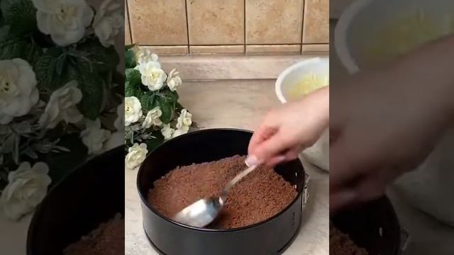Шоколадная ватрушка с творогом