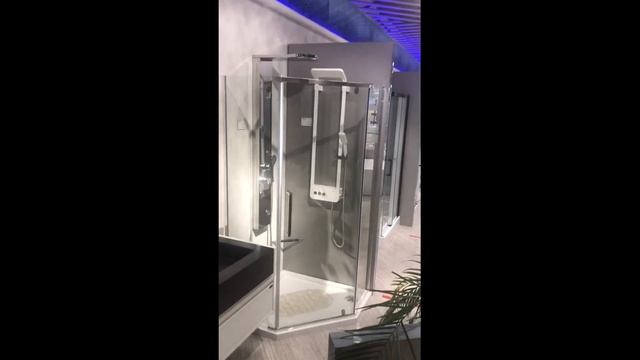 Душевой уголок Black & White S305 - Краткий обзор и где купить смотреть онлайн