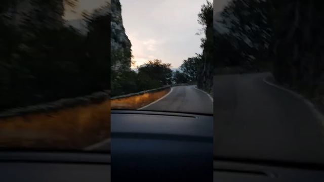 Most beautiful road in the world! Strada della forra, Italy! смотреть онлайн