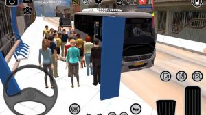 Играю за автобус ПАЗ 320405-04 (Вектор Некст) в игру протон бас симулятор урбано.