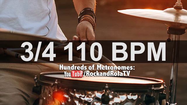🔴 110 BPM Snare Metronome смотреть онлайн