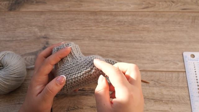 Турецкие пинетки спицами ?? Turkish booties knitting tutorial