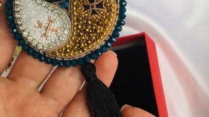 ⚪️🔴🟡Подвеска в машину - «Три слезы Бога». Ручная работа.