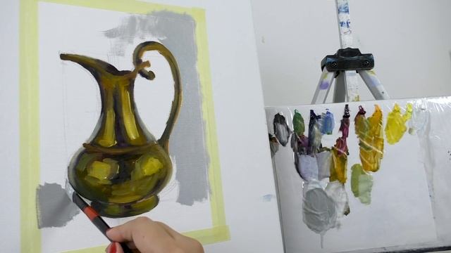 Как рисовать МЕТАЛЛ. Золото, бронза маслом. Распаковка, обзор масляных красок Isaro.