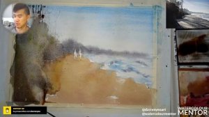 How To Master Painting Coastal Landscapes In Watercolor: Beginner's Workshop