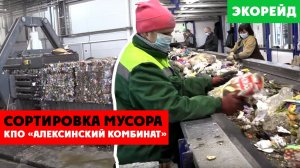 Почему сортировка мусора - это важнo? Экорейд проверил работу КПО «Алексинский комбинат» в Клину.