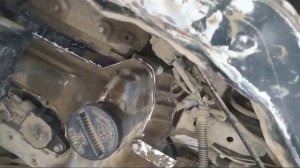 Стук цепи грм Suzuki wagon R, K6A, 2002