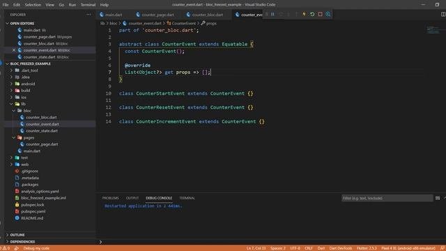 Flutter - Работа Freezed с BLoC V8. Часть 2/2.