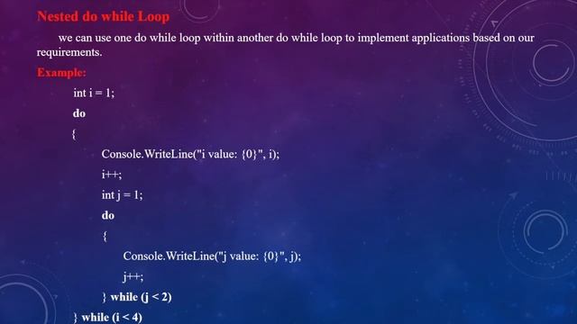 C# do while loop with Examples in Tamil (C# Course in Tamil) [Class - 31]
