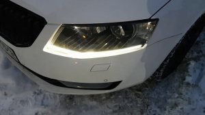 Skoda Octavia A7 автозапуск со штатного ключа