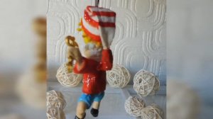 Ватная игрушка Буратино Любови Кливер