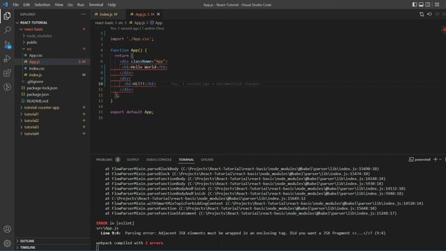React Basics Tutorial Part1 (Tagalog)