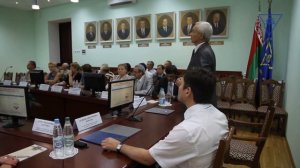 Делегация Белорусского государственного университета  посетила ГрГУ имени Янки Купалы