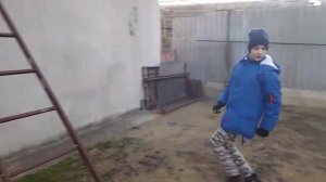 Учеба бега по стене 2 (настоящая)