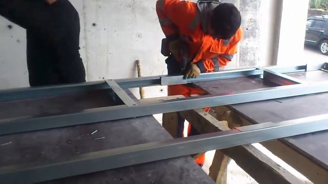 Сборка панелей, ограждающих конструкций смотреть онлайн