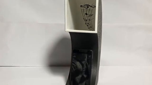 Мега-супер крутая акустическая подставка для смартфона !