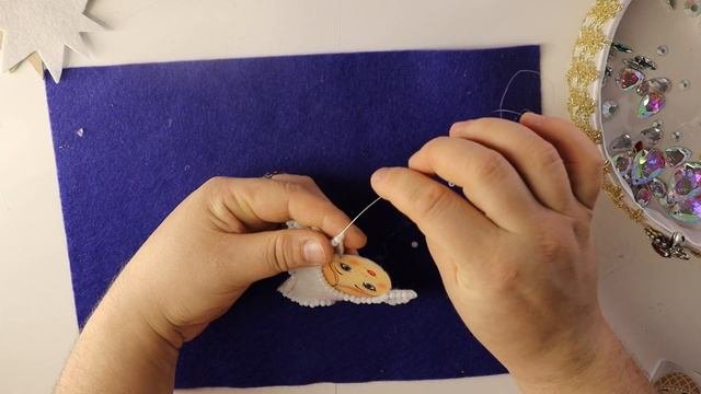 Брошь Матрёшка