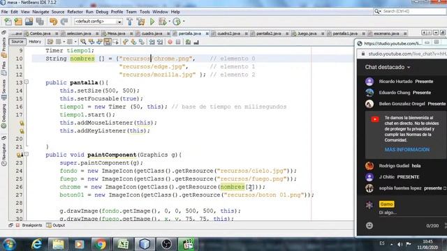 Animaciones con timer | Java смотреть онлайн