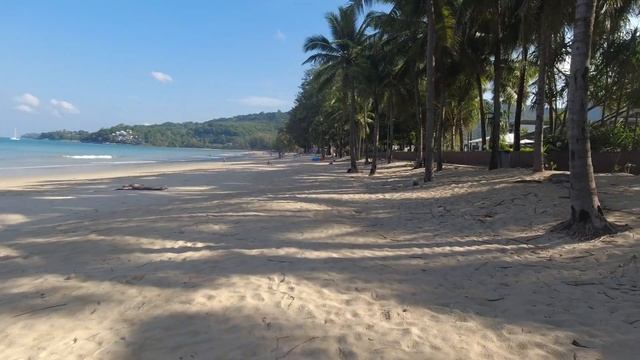 Прогулка по пляжу Камала на Пхукет 2022 walk Kamala beach Phuket
