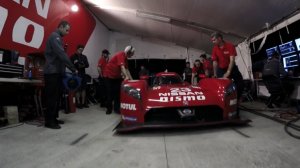 Переднеприводный спорт-прототип 2015 Nissan LMP1 GT-R LM