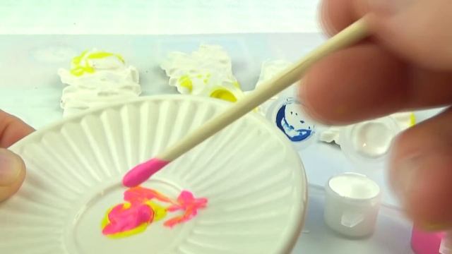 Разукрашиваем фигурки из гипса,Бабушкины сказки,Coloring figures of plaster, Old wives' tales, смотреть онлайн