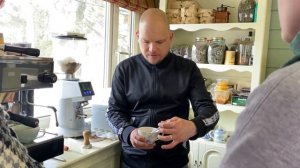 Мастер класс опытного бариста. Темперовка. Холдер. Кофейная таблетка.