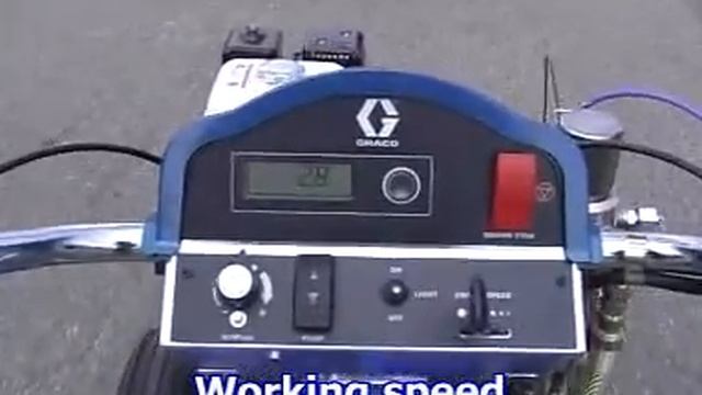 Машина для разметки Line Lazer Spraying смотреть онлайн