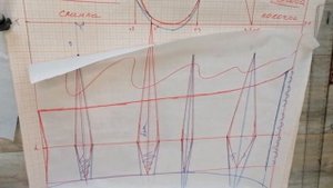 Строим выкройку пояса-корсета 1 часть?️✨?