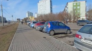 Красноярск нетуристический. Правый берег. Предмостная площадь.