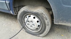 Накачка шин азотом