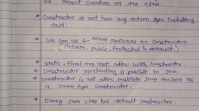 constructor in java|lec-1|java constructor| type of constructor | AndroJava