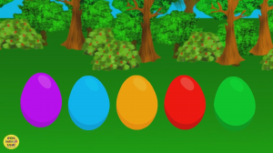 Развивающие мультики – цветные яйца с сюрпризом. Определяем лишний предмет