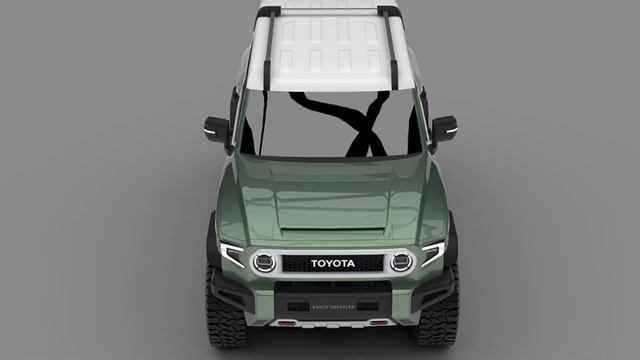 The New 2024 Toyota FJ Cruiser Rugged Premium Offroad SUV Interior & Exterior смотреть онлайн