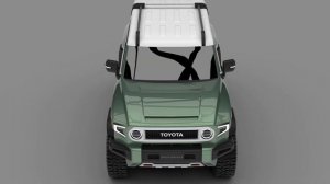 The New 2024 Toyota FJ Cruiser Rugged Premium Offroad SUV Interior & Exterior