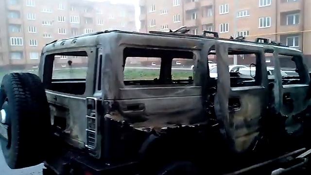 Hummer h2 сгорел смотреть онлайн