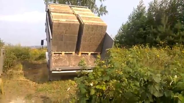 Экстремальная разгрузка арболитовых блоков. Доказательство прочности арболита.