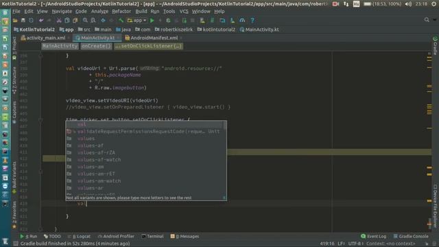 Android Kotlin Usage Tutorial #035 - DatePicker смотреть онлайн