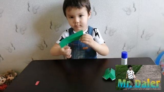 #origami #paper #frog #лягушка Crazy Frog_Moving paper Toys. Лягушка из бумаги