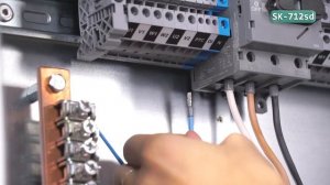 Электрическое подключение прибора SK-712/SD
