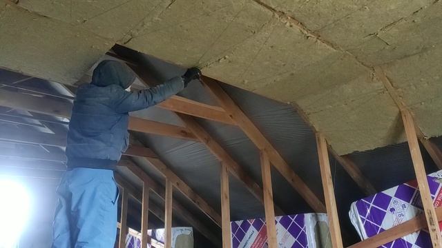 Правильное утепление мансарды за 3 минуты